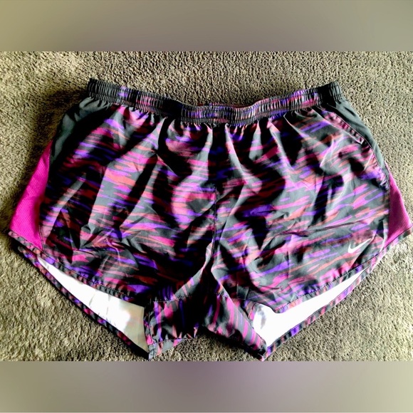 Nike Pants - Nike Pink and Purple Athletic Shorts